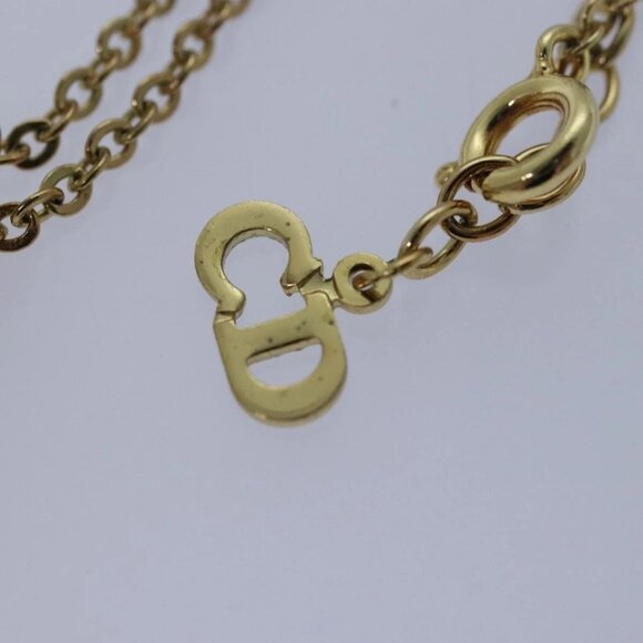 Christian Dior Necklace metal Gold Auth yk13672 - Picture 11 of 12
